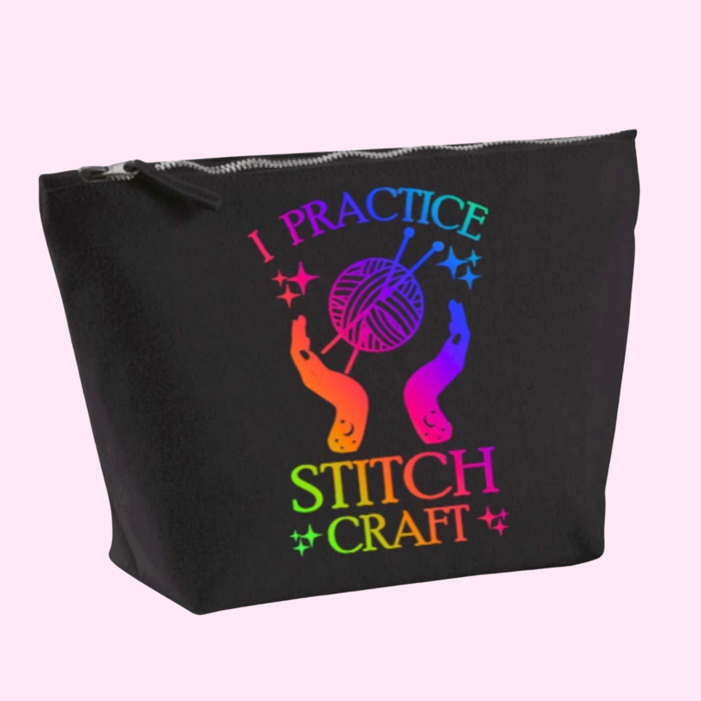 I Practise Stitch Craft Project Bag