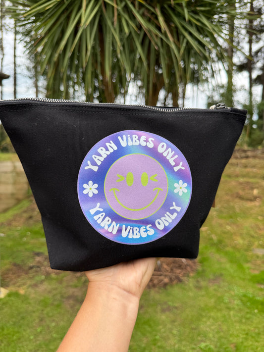 Yarn Vibes Only Project Bag