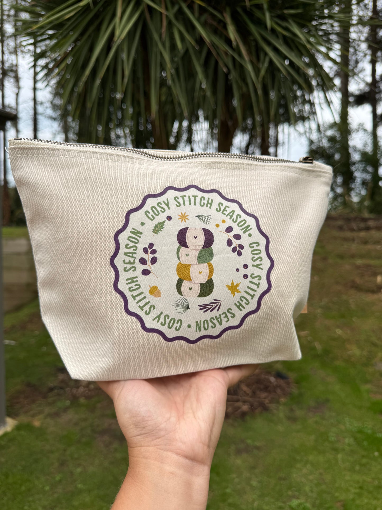Cosy Stitch Season Project Bag