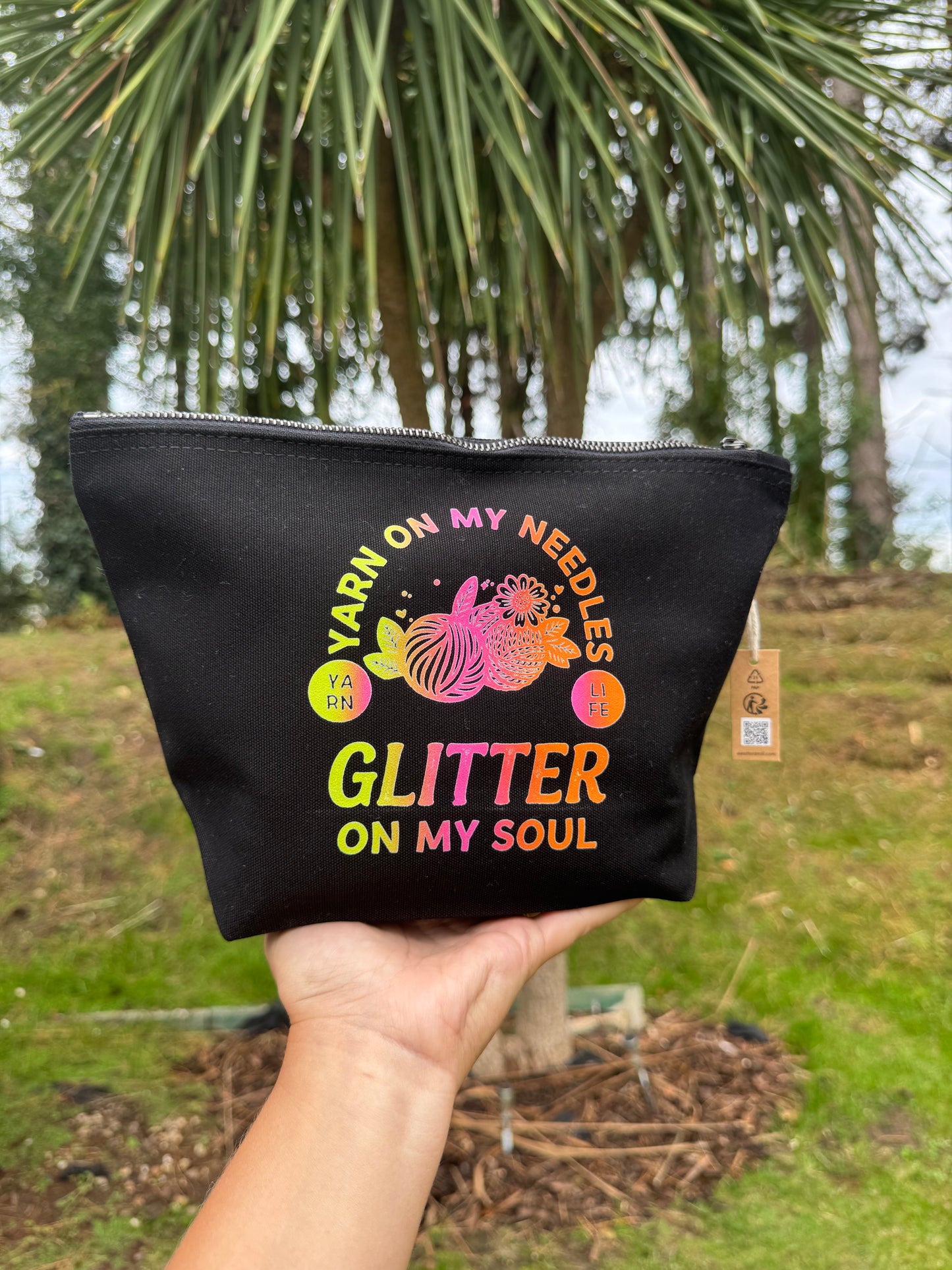 Glitter On My Soul Project Bag