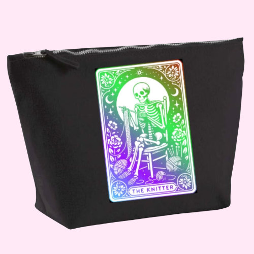 The Knitter Rainbow Project Bag